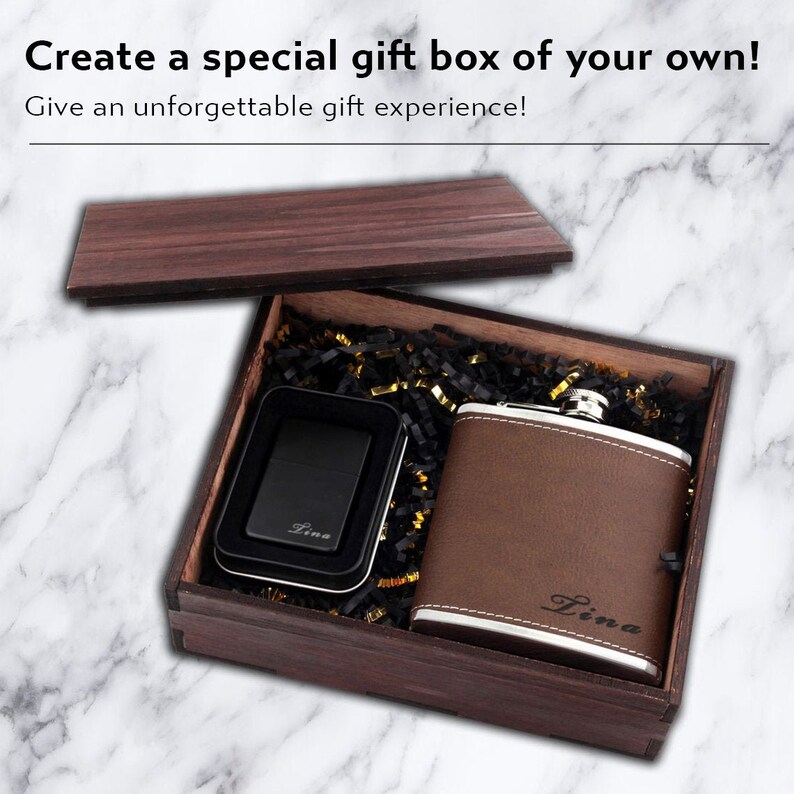Custom Happy Birthday Gift Box for Him Empty or Filled Etsy