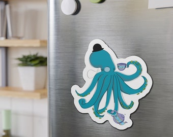 Poshtopus | Die-Cut Magnets