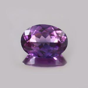AAA Flawless Ceylon Purple Sapphire Loose Oval Gemstone Cut, Extreme Quality Sapphire Ring & Fine Jewelry Making Gemstone 14x10 MM - 7.70 Ct