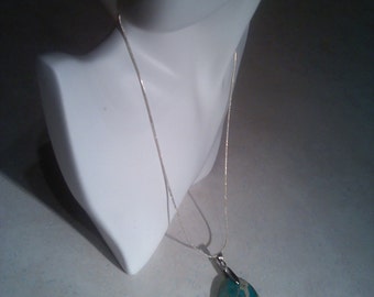 Mod Isles...Jasper & Sterling Silver Necklace