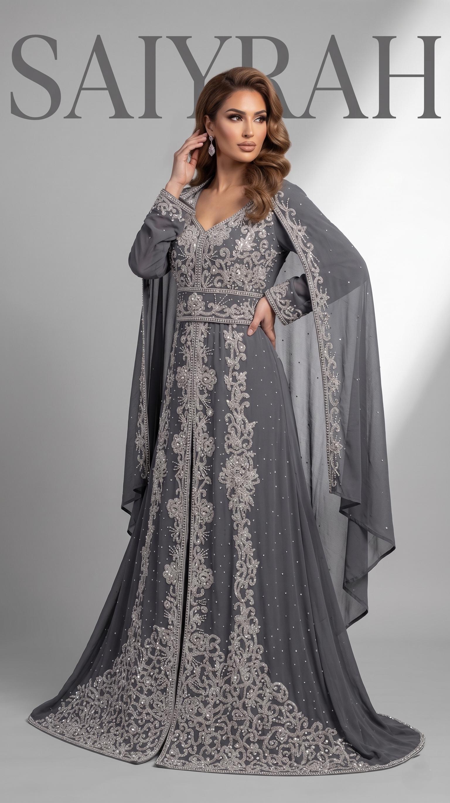 arab bridesmaid dresses Elegant Arabic Lace Applique turkish bridesmaid dresses with Long Sleeves