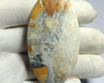 Natural Maligano Jasper Cabujón, Piedra preciosa suelta Maligano Jasper Maligano Jasper Piedra preciosa, Piedra semipreciosa Tamaño 111ct 60 x 33 mm