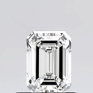IGI Certified 0.50ct Emerald Cut Lab Grown Diamond / DEF Vvs / Vs  Lab Diamond, Cvd Lab Grown Loose Diamond for wedding Ring Gift For Her