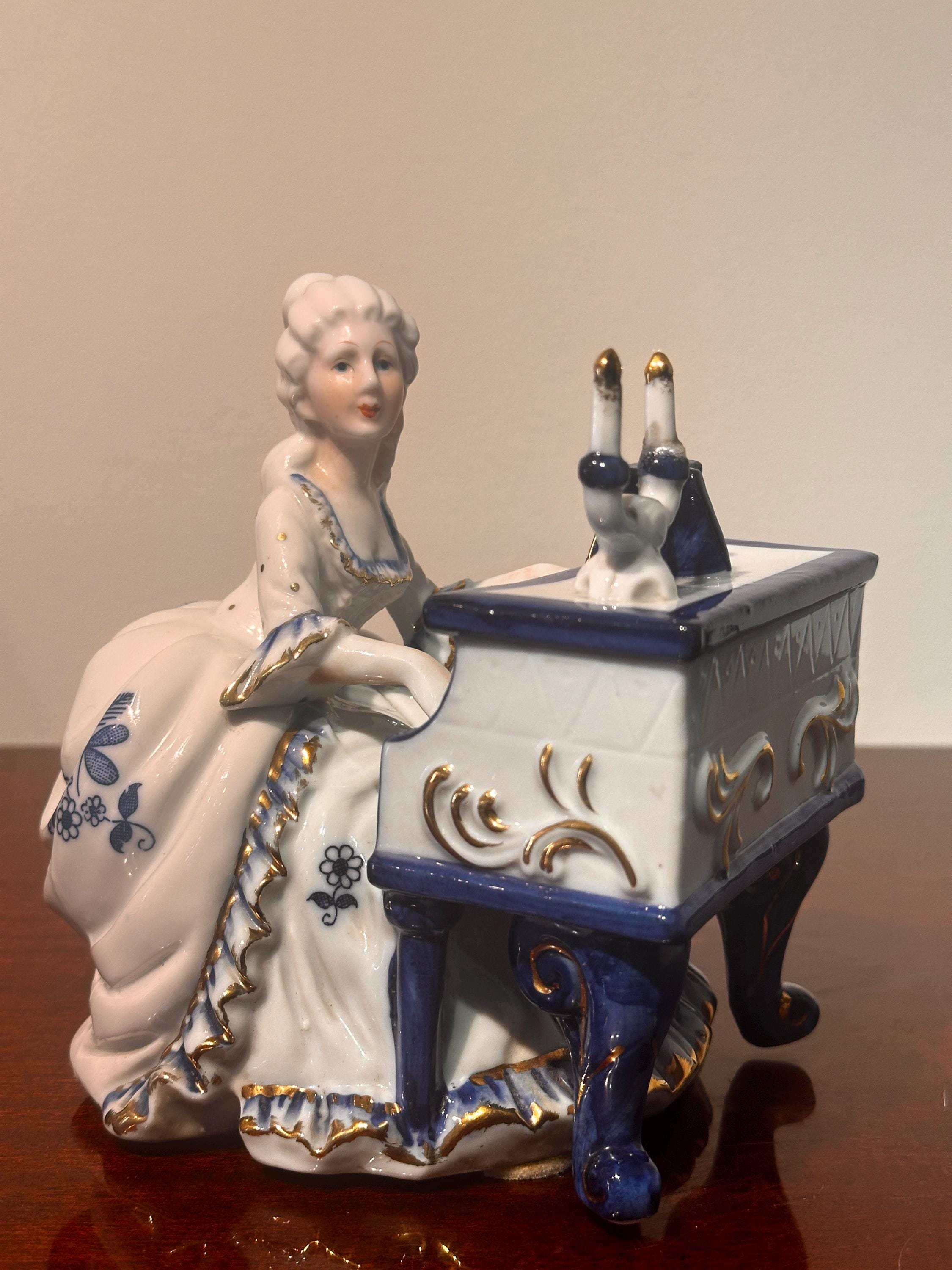 Porcelain Lady Piano - Etsy