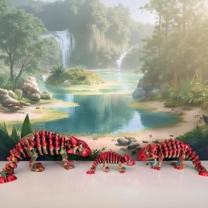 3D Printed Flexi skeleton Dinosaur toy unique gift for kids and dino lovers flexi desk toy or collectors