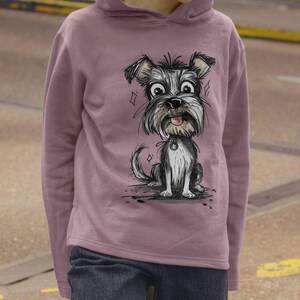 Funny Cartoon Dog Sweatshirt For Dog Lovers