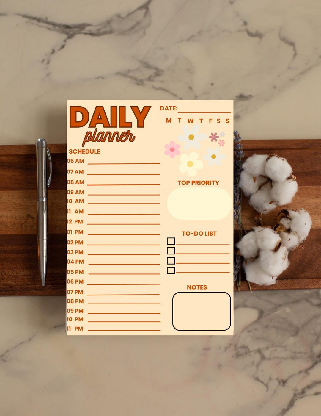 Daily Self-care Planner | Printable PDF | A4 | Instant Download - Etsy