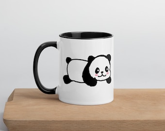 Kawaii Panda Mug – 11oz Ceramic Coffee Cup for Animal Lovers