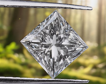 3Ct IGI Certified Princess Cut Lab Grown Diamond,E/VS Clarity CVD Diamond, Loose Diamond For Solitaire Ring, Engagement Ring Diamond For Her