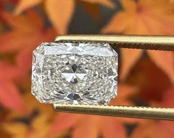 Radiant Cut IGI Certified 1ct/2ct/3ct/4ct/5ct E/VS1 Loose Lab Grown Diamond For Rings Earrings Pendants, CVD Diamond, Lab Diamond For Ring