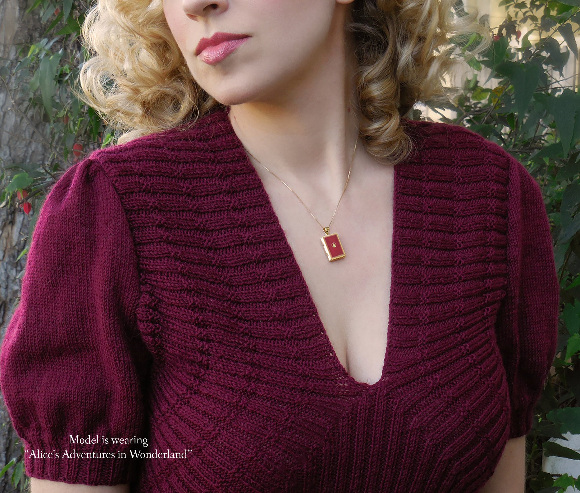 Jane Eyre Book Locket Pendant Necklace, Miniature Literary Charm, 24kt ...