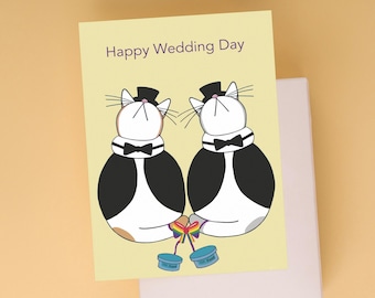 Mr and Mr Wedding Card
