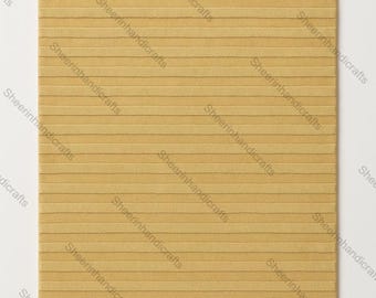 Modern Yellow Rug, Solid Hand Tufted Area Rug, Minimalist Textured Carpet, Warm Yellow Rug for Living Room Bedroom Decor contemporary rug