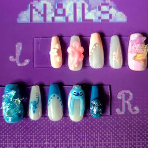 Lilo and Stitch Press-On Nails