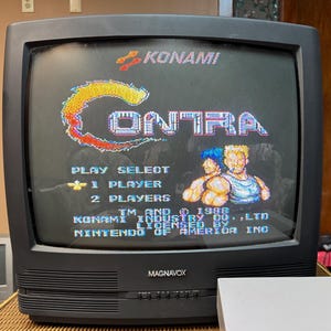 Magnavox 19&quot; CRT tv – NES RF Perfect, Sega via Channel 3 (Remote Needed) | Retro Gaming Display, 4:3 Curved Screen | Local Pickup Only