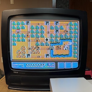 RCA  F19201BK 19&quot; Crt tv – Vintage rf-Only Retro Gaming tv | Clean Picture, NES/Genesis Tested, Local Pickup MA