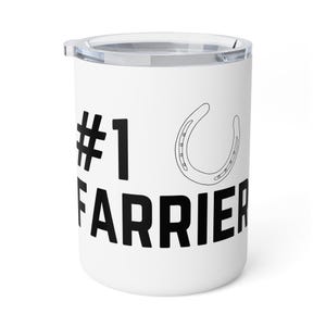 Farrier Insulated Coffee Mug: Horse Lover Gift