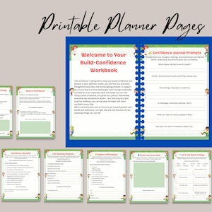 Build Confidence Workbook for Kids | Self-Esteem and Empowerment Activities