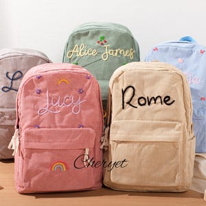 Custom Preschool Backpack for Kids – Personalized Toddler School Bag, Cute Birthday and Back-to-School Gifts for Boys & Girls