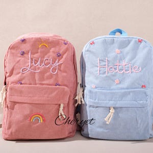 Personalized Kids Backpack with Name – Custom School Bag, Toddler Book Bag for Little Ones