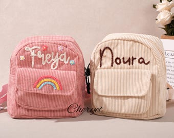 Personalized Children's Backpack – Embroidered Name Mini Backpack