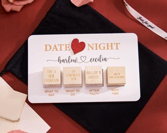 Custom Date Night Dice Set, Personalized Date Night Games Idea, Valentine's Day Gift For Couples, Anniversary Gift, Love Position Dice.