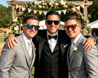 Personalized Wooden Sunglasses,Custom Sunglasses,Engraved Sunglasses,Best Man Gift,Groomsman Gift Set 3 4 5,Usher Gift For Him,Father’s Day.