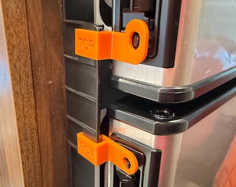 Norcold N10 RV Refrigerator Door Stay Prop Stop - secure air flow during storage