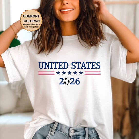 World Cup 2026 Shirt, World Cup Tshirt, USA Soccer Tee