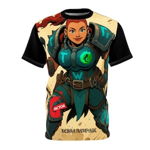 KESHA RAMPAGE! BLACK Graphic Tee