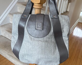 Vintage Coach Oversized Travel Overnighter Shoulder Bag in Smooth
