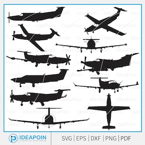 Pilatus PC-12 svg, Pilatus PC-12 Vector, Learjet airplane, Pilatus PC-12 Silhouette