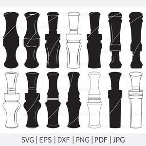 Duck Call SVG, Duck Call Split Silhouette, Duck calls Monogram, Best duck calls, duck calls Clipart, Duck Call Vector, Wood duck calls