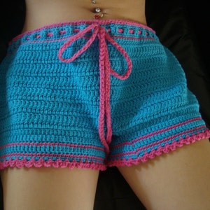 Plus Size Crochet Shorts Crochet Women Boy Shorts XL - Etsy