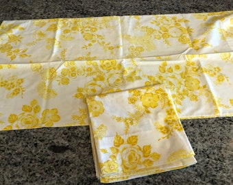 Perma prest sheets | Etsy Vintage Sears Perma Prest Pillowcase
