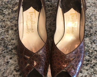 womens $65 $100 alligator shoes
