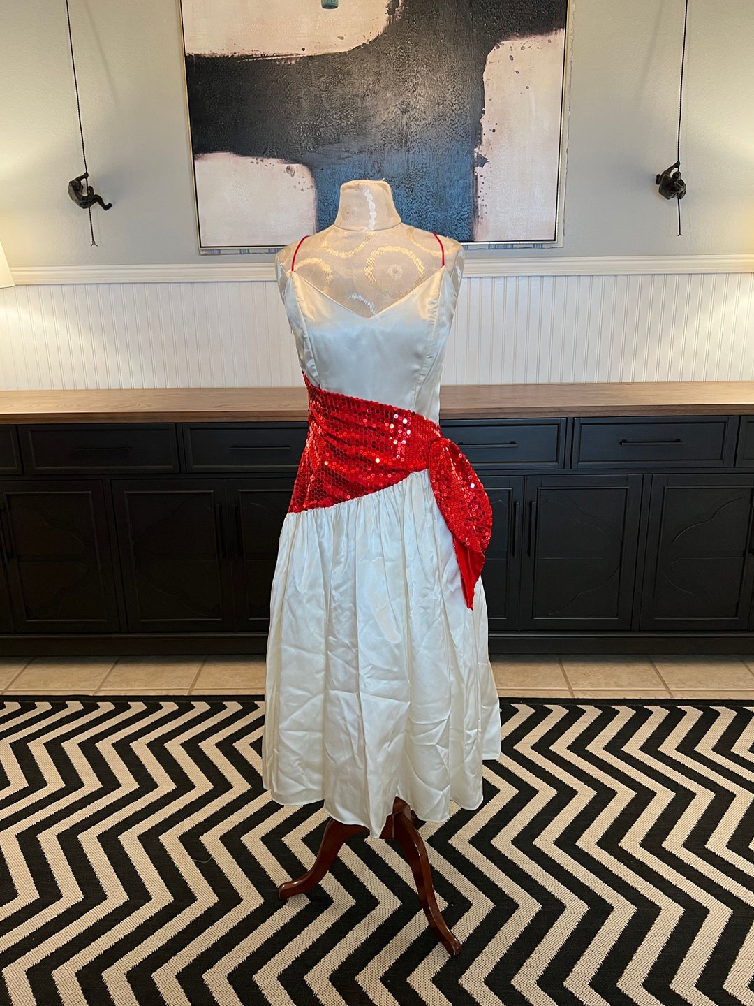 Vintage 1980s Gunne Sax by Jessica Mcclintock Formal Ivory Satin ...