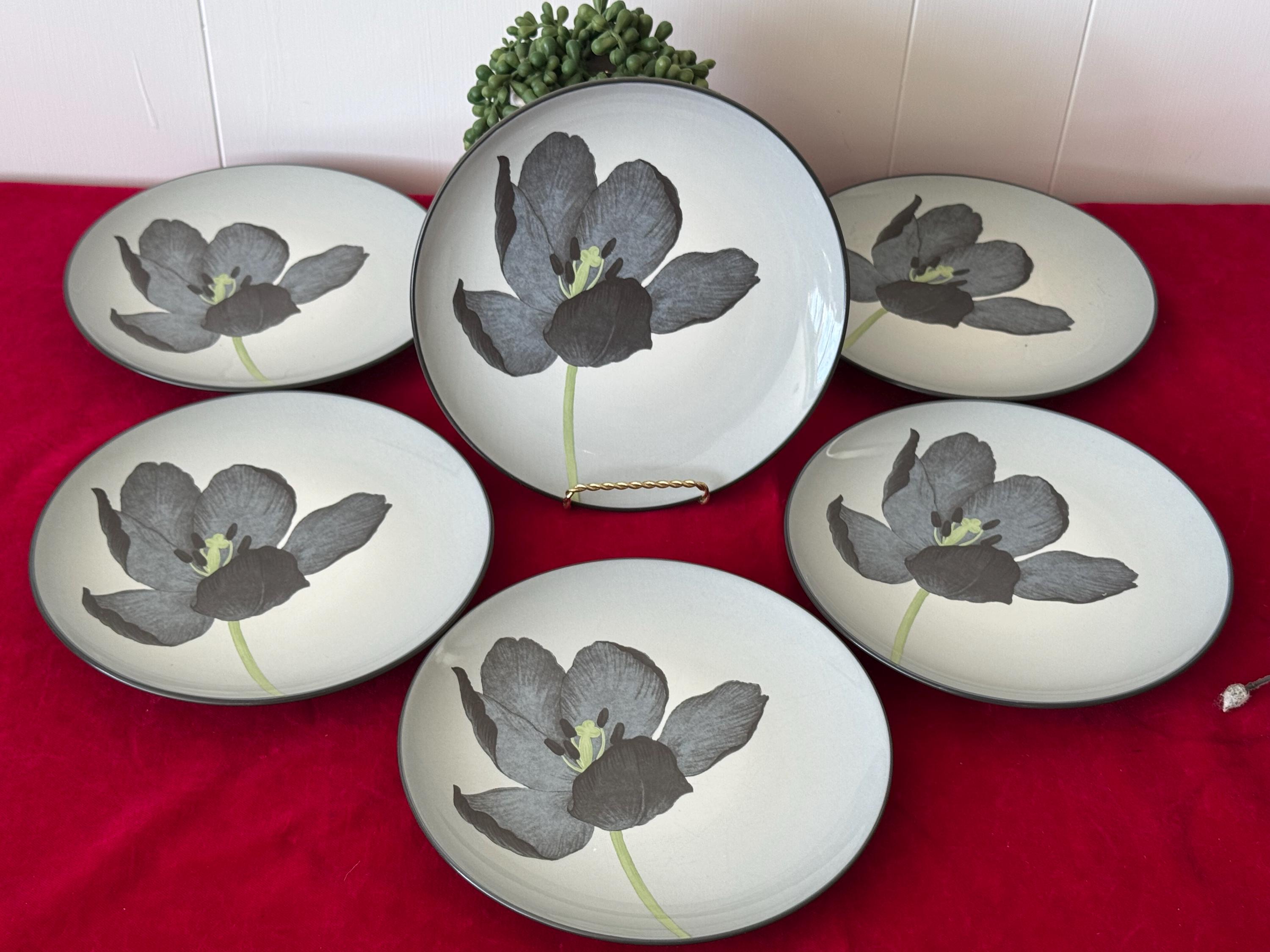 Set of 6 Noritake Stoneware Colorwave 
