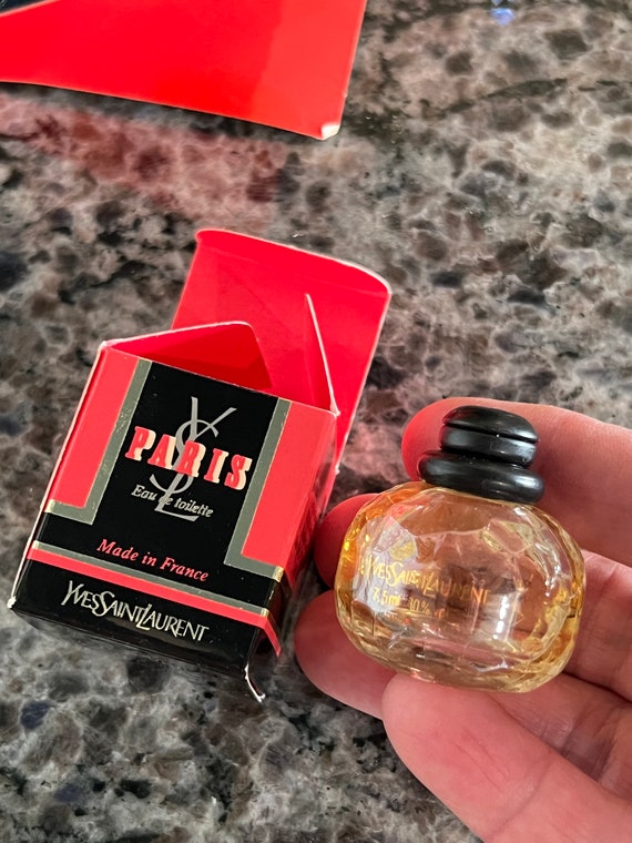 1983 イヴ サンローラン パリ オードトワレ EDT 7,5ml 0,25 Fl.オズ