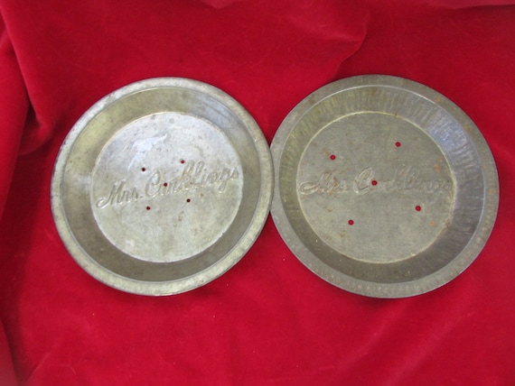 Vintage pie clearance pans