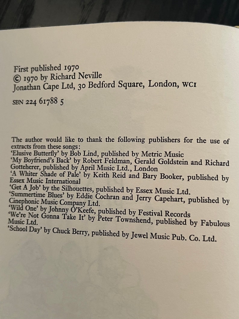 1970 Richard Neville Play Power Exploring the International Underground Inbunden bok med skyddsomslag Första upplagan Johnathan Cape Ltd bild 8