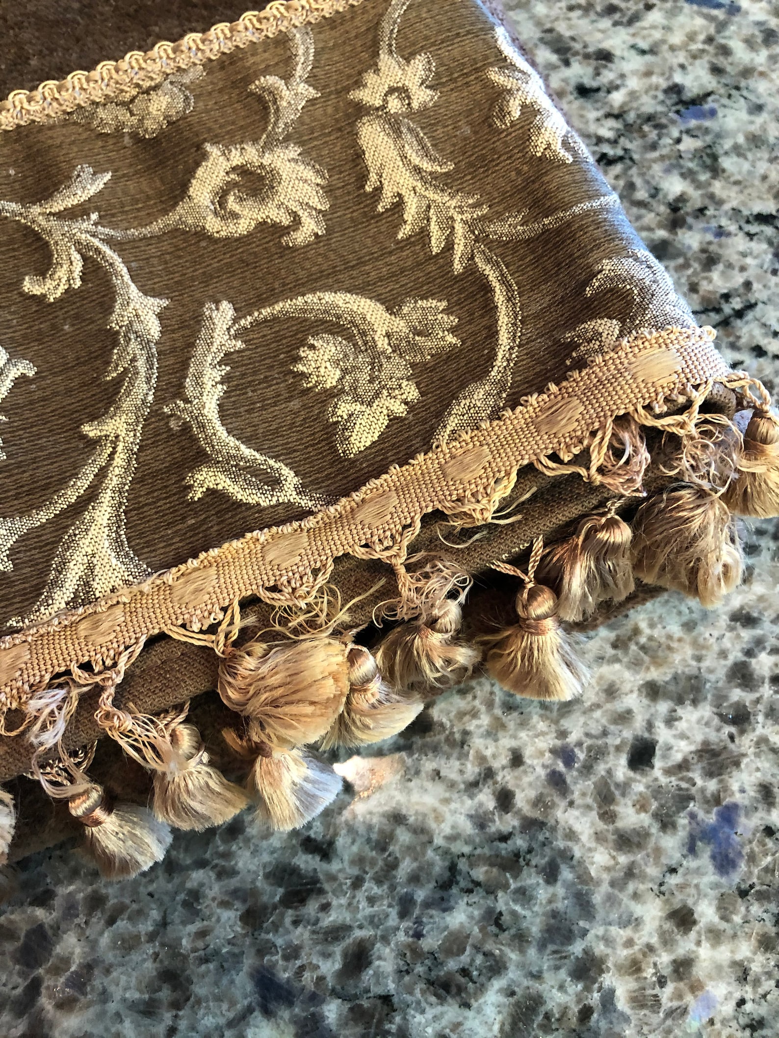 Vintage Avanti Brown Bath Towel and Fingertip Towel With Gold Etsy