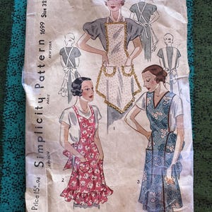 1930s Apron - Etsy