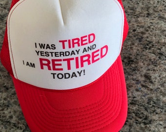 Work For God Retirement Benefits Great Funny Adjustable Trucker Hat Cap