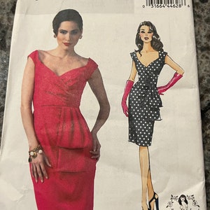 Butterick Sewing Pattern 5814 by Gertie Misses Sexy Pinup Dress Size 14-22 Uncut -patterns by Gertie, pinup dress