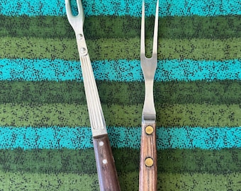 Vintage Carving Fork Stainless Steel Imperial Veri Sharp 12 1/2” or 10" Stainless Japan~ vintage serving fork, U CHOOSE