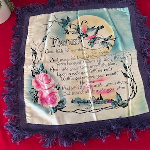 40’s〜50’s Souvenir pillow case 50s Souvenir Pillow - Etsy