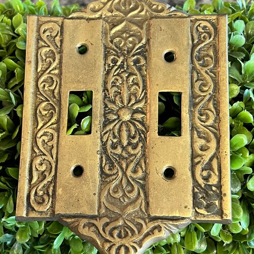 Brass Outlet Cover Etsy