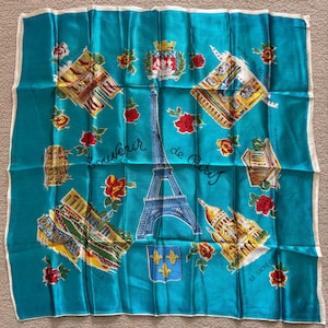 Tourist Scarf France - Etsy