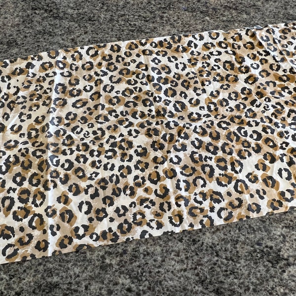 Vintage Mohawk Cheetah Jaguar Animal Print King Pillowcase- vintage king animal print pillowcase, animal print king bedding